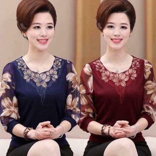 Áo cotton trung niên