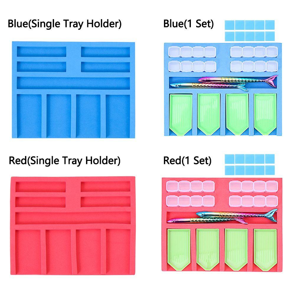 BSUNS Khay Giá Đỡ Tranh Đính Đá Thủ Công DIY Tiện Lợi