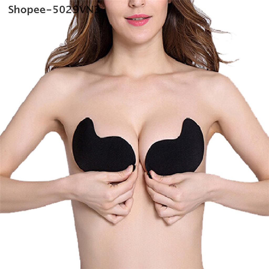 Áo Ngực Silicone Không Dây Vô Hình Tự Dính Nâng Ngực