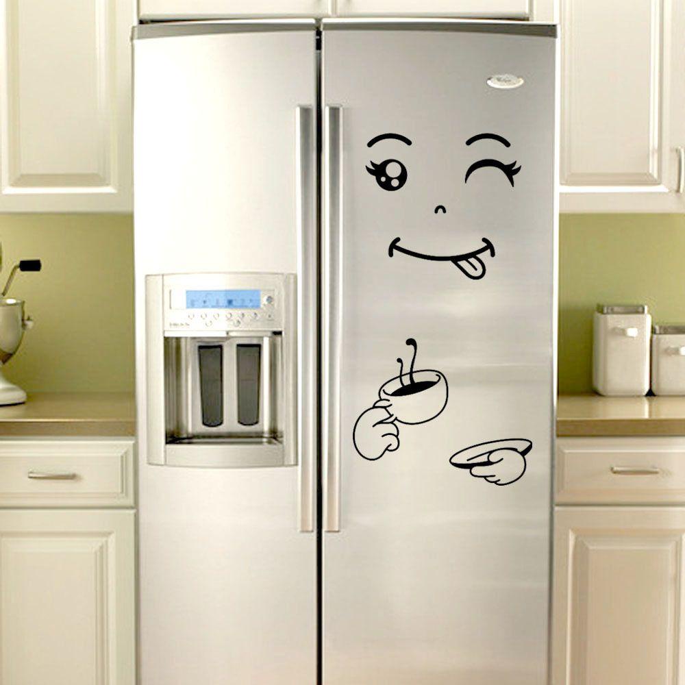 Conopery CONOPERY Miếng Dán Trang Trí Tủ Lạnh Bằng Vinyl Dễ Thương