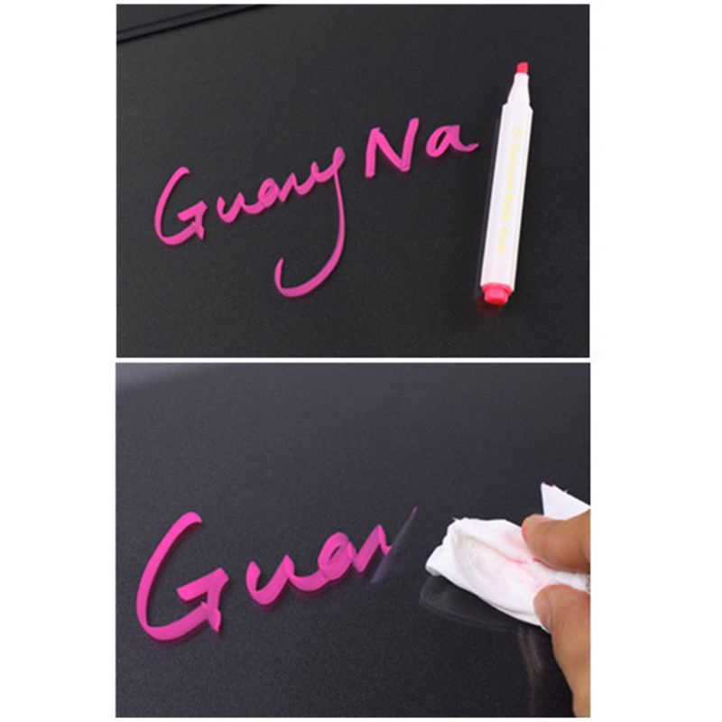 Bút Lông Dạ Quang 8 Màu Sắc Tùy Chọn Có Thể Xóa Được Dùng Để Viết Bảng / Kính Cửa Sổ