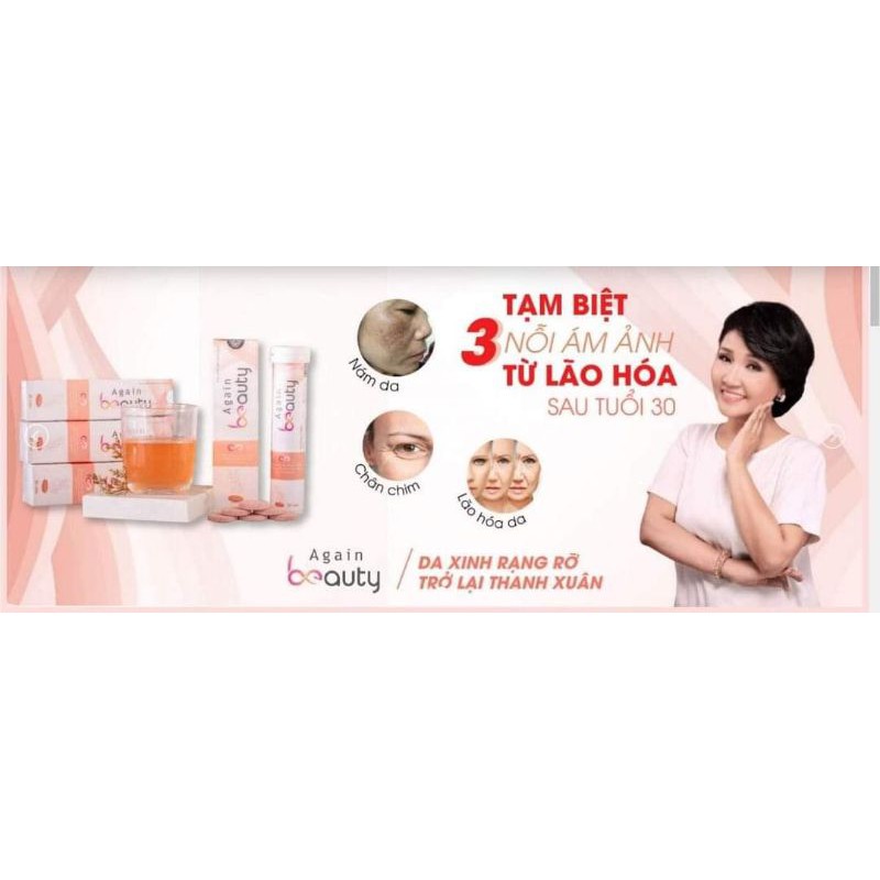 Viên sủi AgainBeauty chống lão hóa | BigBuy360 - bigbuy360.vn