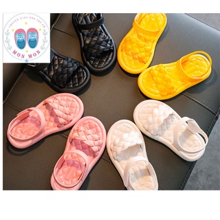 Dép Sandal Bé Gái 2-13 Tuổi Quai Ngang Siêu Nhẹ Đế Êm Chống Trơn Trượt Thời Trang Phong Cách Hàn Quốc