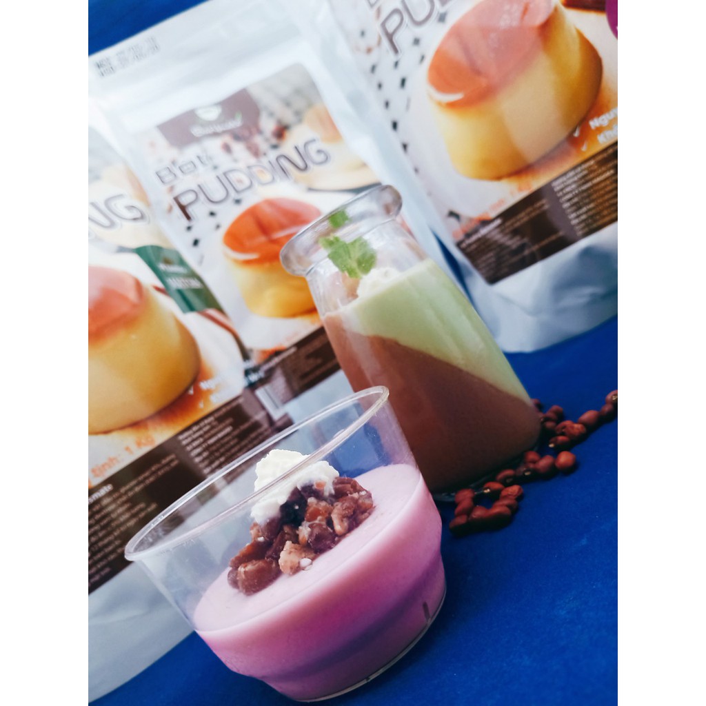 Bột Pudding Khoai Môn Barismate túi 1kg