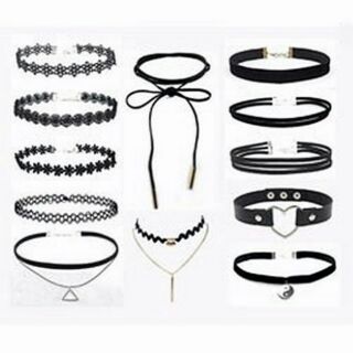 Bộ Vòng Cổ Tay Tattoo 12 Mẫu Cực Đẹp