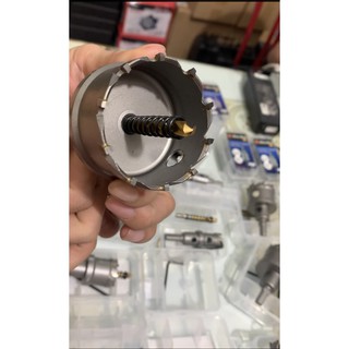 Mũi khoét hợp kim,mũi khoét sắt,inox , gỗ, thạch cao mũi khoét lỗ tròn cỡ 55-60-40-45mm Điện Máy Quyết Trang