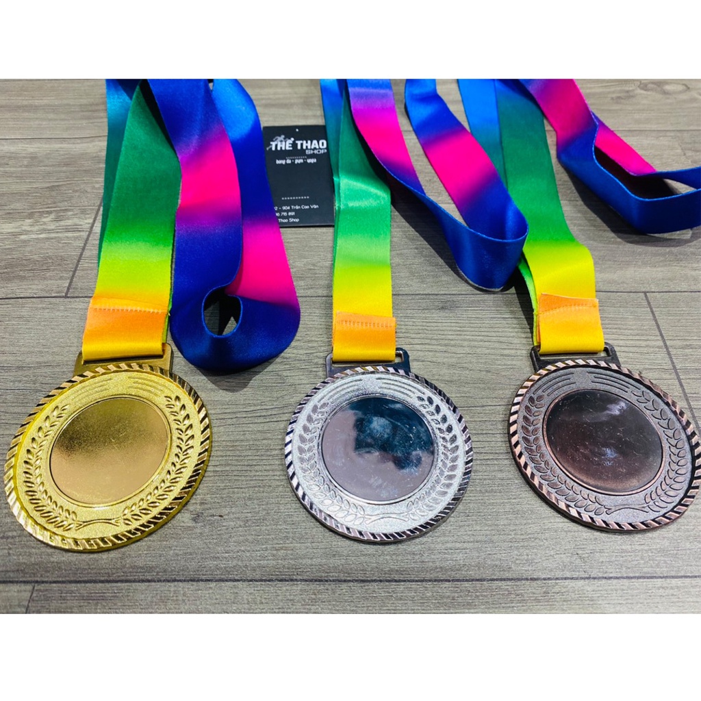 HUY CHƯƠNG KIM LOẠI DÂY 7 MÀU &lt;nhiều loại&gt;