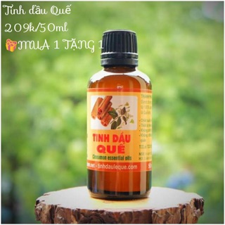 KM mua 1 tặng 1 tinh dầu Quế Lê Quế 50ml
