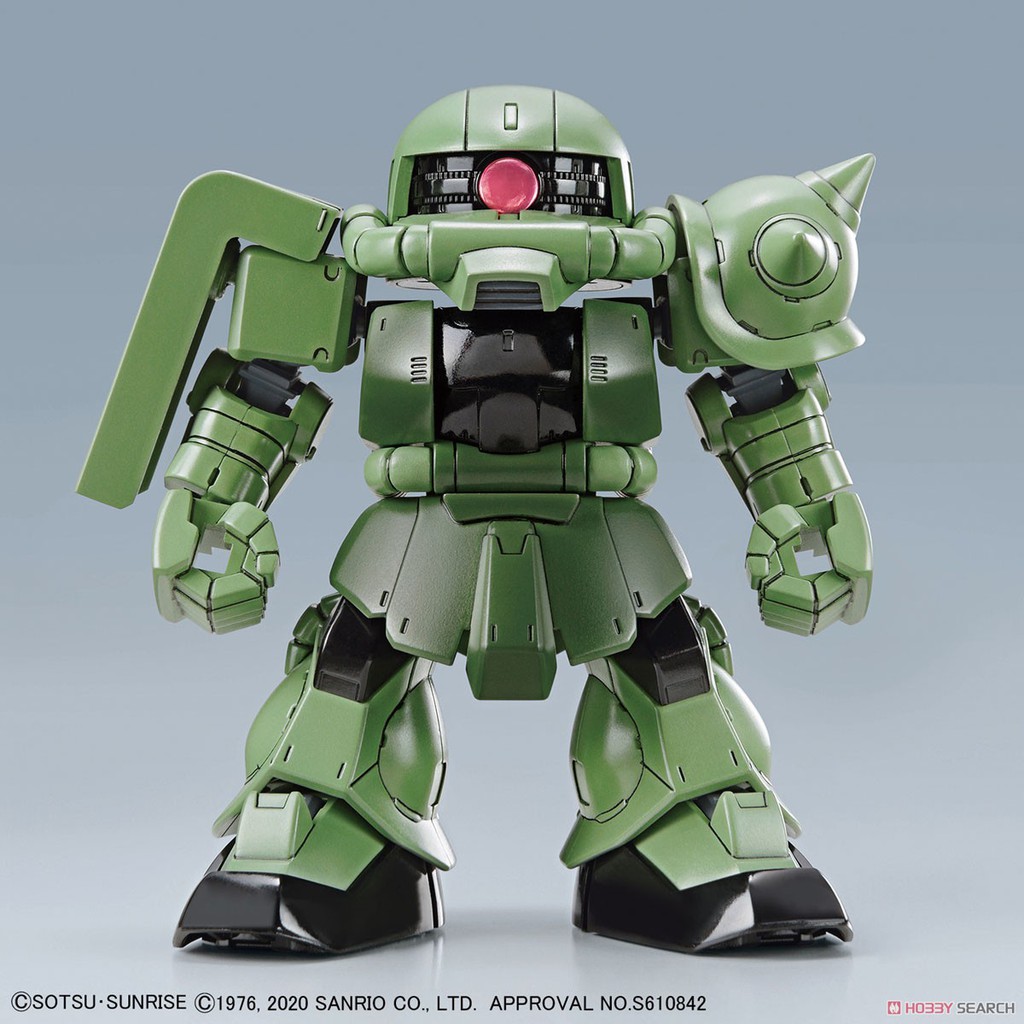 Mô Hình Lắp Ráp Gundam Sd Hello Kitty Zaku 2 Bandai SDCS Cross Silhouette Đồ Chơi Anime Nhật