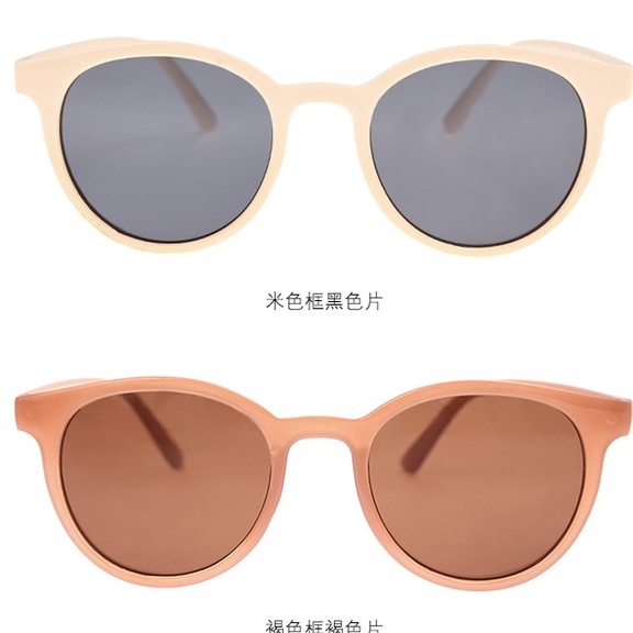 Kính râm gọng tròn nhỏ phong cách Hàn Quốc - KR02