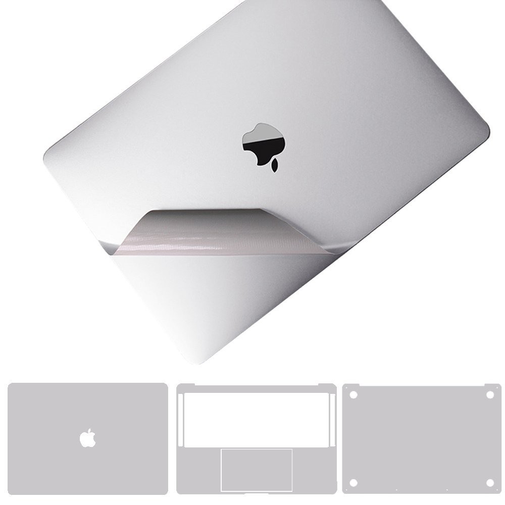 [Mã ELHAMS5 giảm 6% đơn 300K] Dán Macbook Hiệu JRC 5 In 1 Màu Silver - (Đủ Dòng)