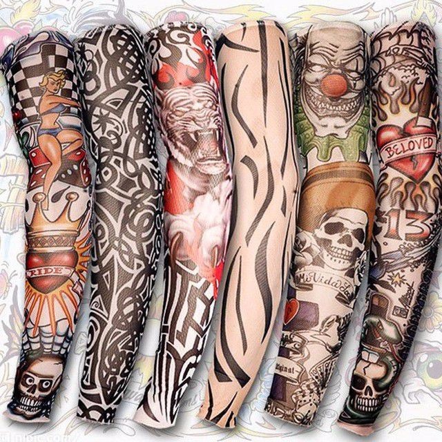 Bao Tay Giả Xăm Hình Cá Tính Phượt
