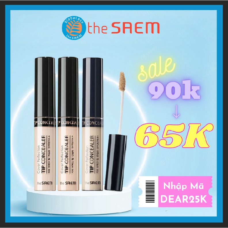 Che khuyết điểm The SAEM Cover Perfection Tip Concealer - CKĐ The Saem CKD The Saem 1.5 2.0