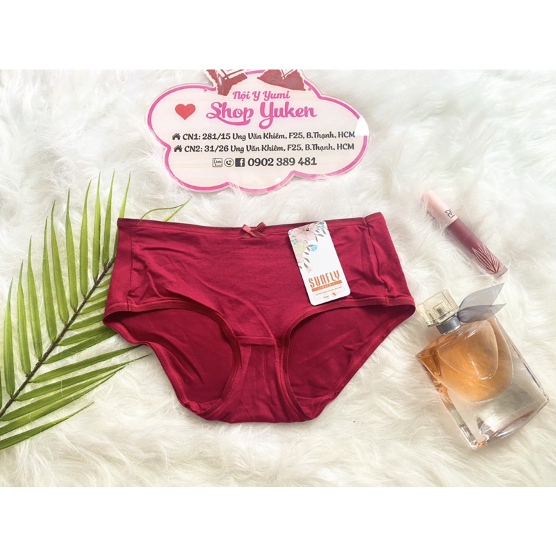 Combo 5 Quần lót cotton nữ sunfly. Quần Lót Nữ Trơn mát nhẹ nhàng truyền thống.