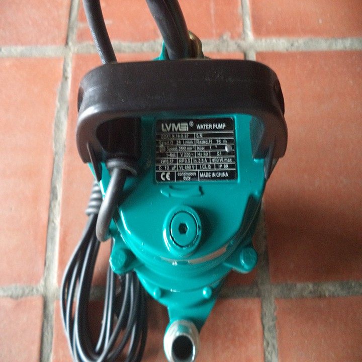 Máy bơm nước ngâm,chìm, tõm gia đình, máy bơm nước đẩy cao 370W( tùy từng đợt sẽ có màu xắc thay đổi khác nhau)