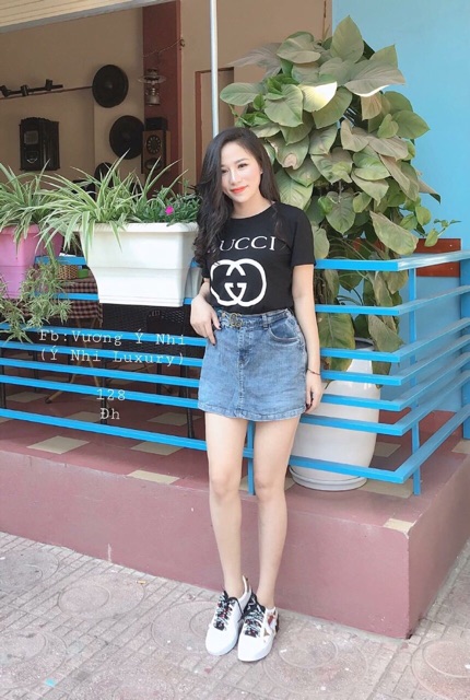 Quần váy jean . Hàng Quảng Châu loại 1