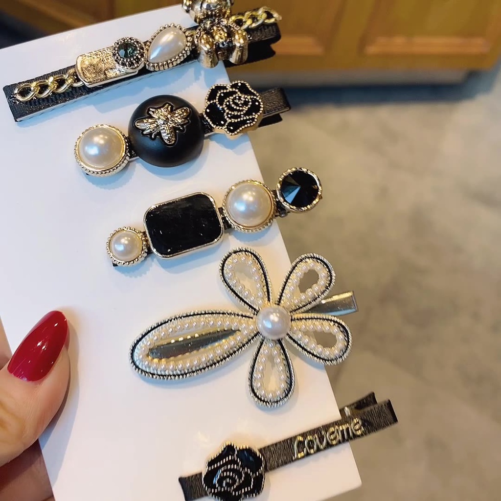 Siêu tiết kiệm - Combo 05 kẹp tóc mái nhiều kiểu dáng TB568