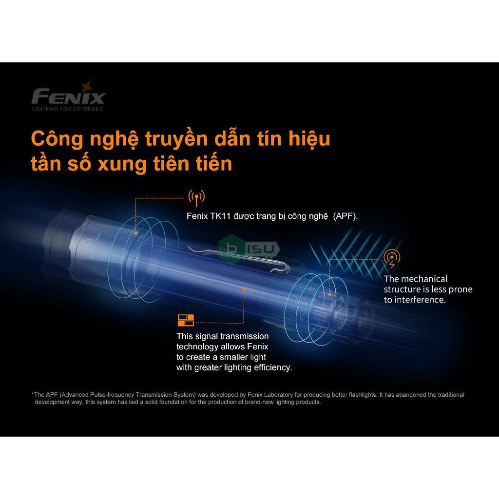 CHÍNH HÃNG PHÂN PHỐI - Đèn pin Fenix - TK11 Tactical - 1600 Lumens