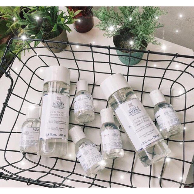 Nước thần làm trắng sáng da ⚡ CAO CẤP ⚡ Tinh chất Clearly Corective Brightening & Soothing Treatment Water Kiehl's 40ml