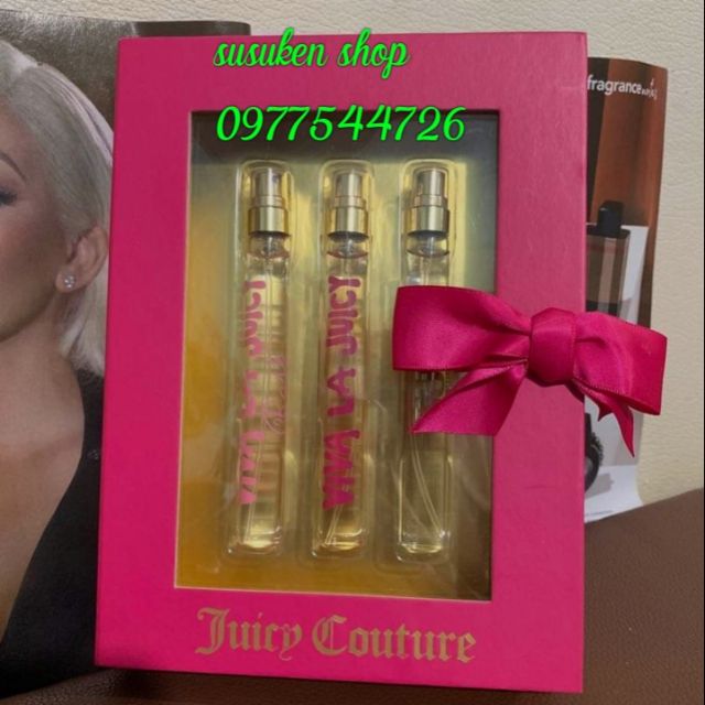 Set nước hoa viva la juicy couture 30ml