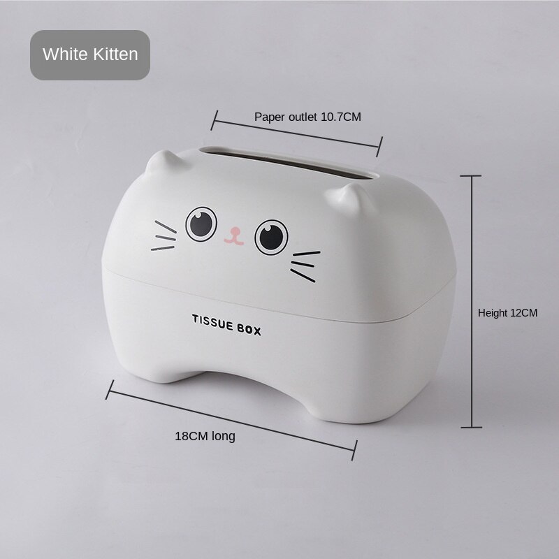 Hộp đựng khăn giấy họa tiết hoạt hình sáng tạo trang trí nhà cửa 2022