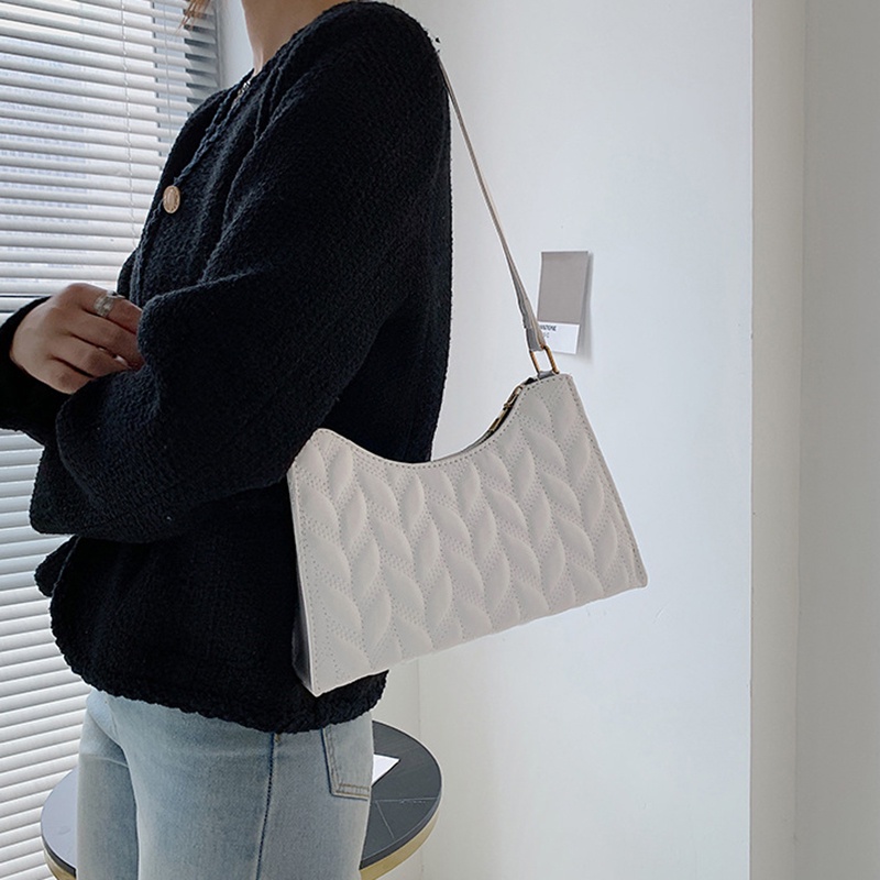 Túi đeo vai IELGY thiết kế vuông nhỏ màu trơn thời trang cho nữ