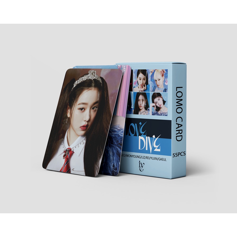 IVE Album LOVE DIVE Photocard IVE  Lomo Card Postcard