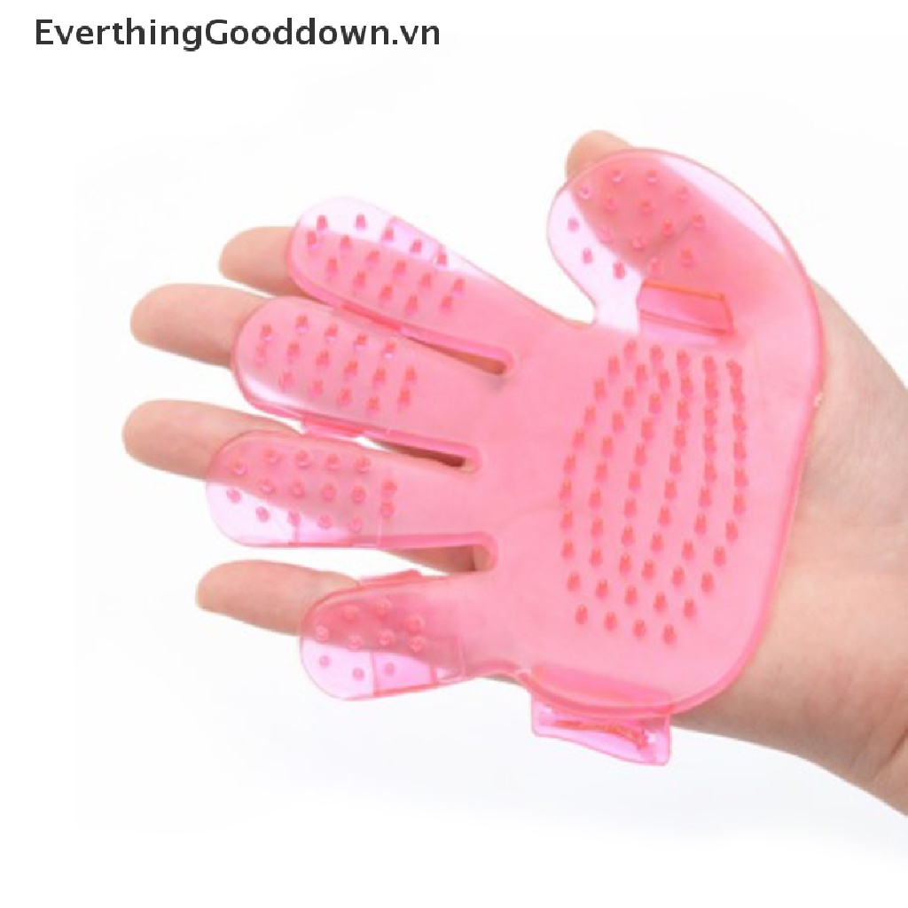 Găng Tay Silicone Mềm Mại Vệ Sinh Lông Thú Cưng Tiện Dụng