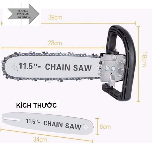 Bộ Lưỡi Lam Cưa Xích Dùng Gắn Cho Máy Mài Cắt Cầm Tay - Chain Saw