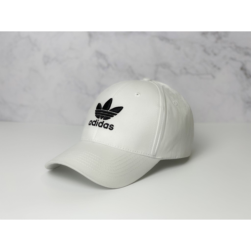 Mũ lưỡi trai Adidas trắng logo đen cao cấp Free size full hộp , ưu đãi cực chất, mã giảm 10k cho đơn 50k: 𝟵𝟵𝗙𝗔𝗦𝗛𝗜𝗢𝗡𝗦𝗔𝗟𝗘𝟭