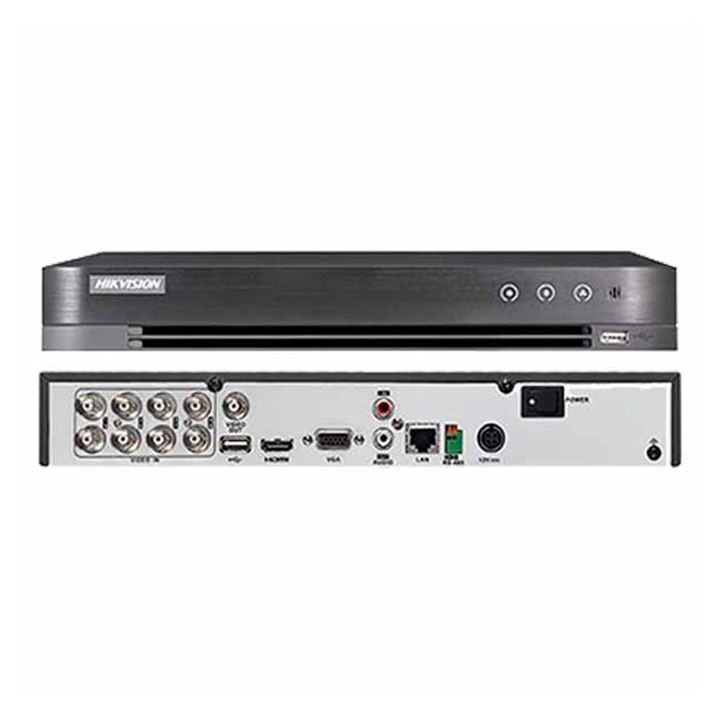 HÀNG CHÍNH HÃNG_Đầu ghi hình 8 kênh HD TVI HIKVISION IDS-7208HQHI-M1/FA Turbo ACUSENSE  ( vỏ sắt )_BH 24 THÁNG