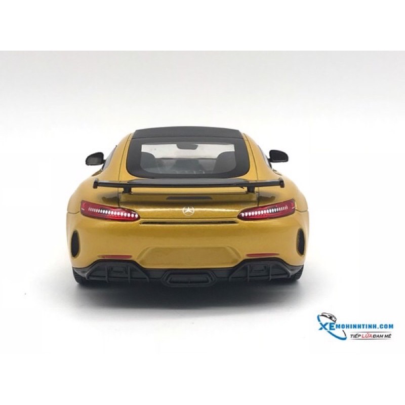 Xe Mô Hình Mercedes - AMG GT R 1:24 Welly ( Vàng )