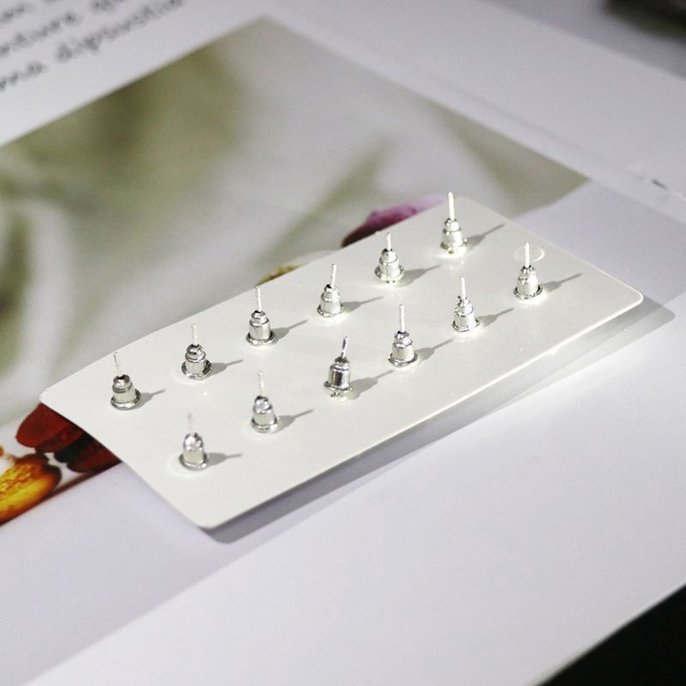 6 Đôi khuyên tai tròn lấp lánh