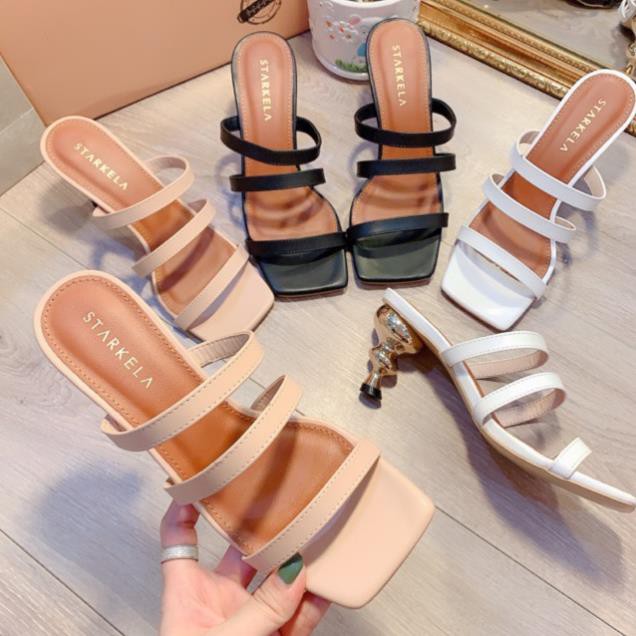 ❤️ Real | Chuẩn | Guốc quai ngang mảnh gót hồ lô cách điệu fullbox hàng quảng châu cao cấp . ! . . ! . * : ¹