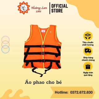 Áo Phao Bơi Nhiều Size - Áo Phao Màu Cam, Xanh