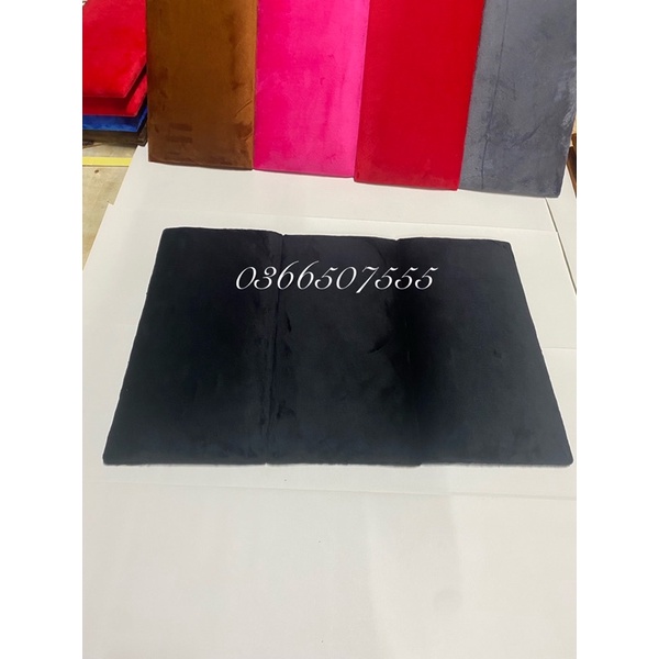 20cm*50cm tấm nệm ốp trang trí đầu giường vải nhung sang trọng