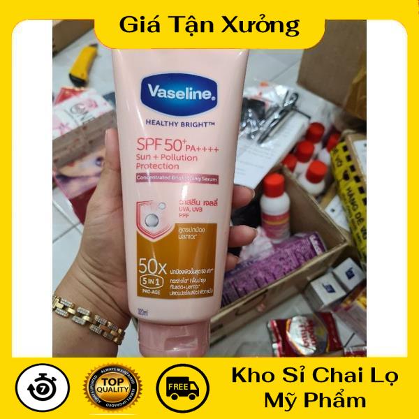 [Hàng chuẩn] Dưỡng Thể serum Vaseline 50X Thái Lan, nguyên liệu, công thức làm kem trộn trắng da body