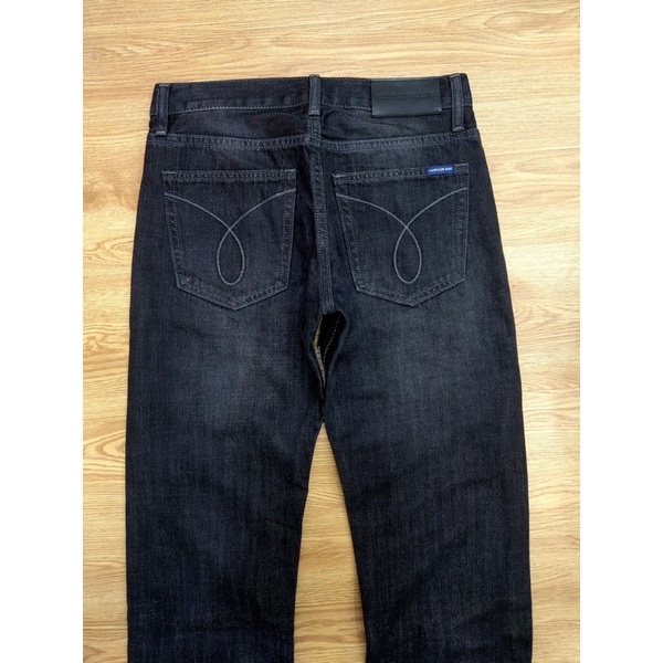 Quần jean nam đen xám - co giản nhẹ -ống đứng | BigBuy360 - bigbuy360.vn