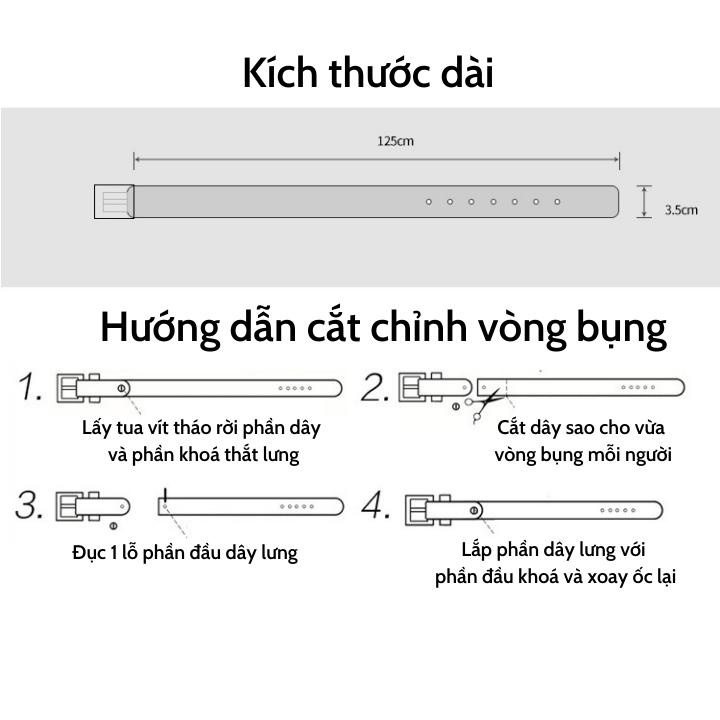 Thắt lưng nam da cao cấp khoá kim loại phong cách Classic cổ diển - Dây lưng nam TL26