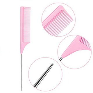 Set 6 Lược Chải Tóc Màu Hồng