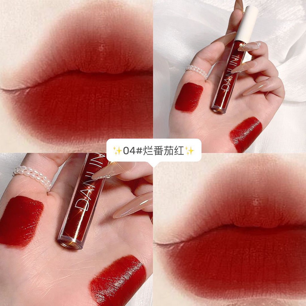 Set 4 Cây Son Air Lip Glaze DanLini Beauty Siêu Xinh Hàng Mới