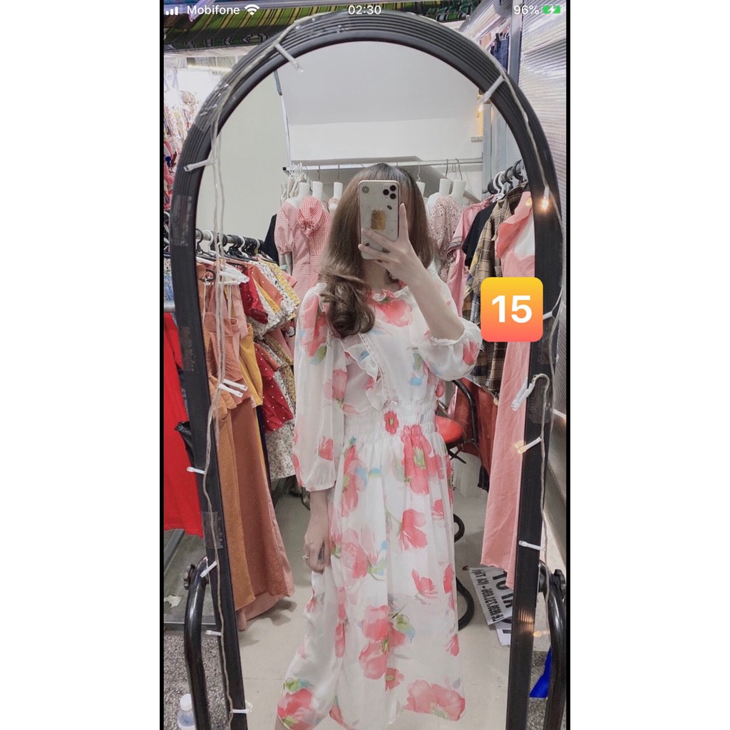 Đầm hoa viền ren siêu đẹp - video và hình thật | BigBuy360 - bigbuy360.vn