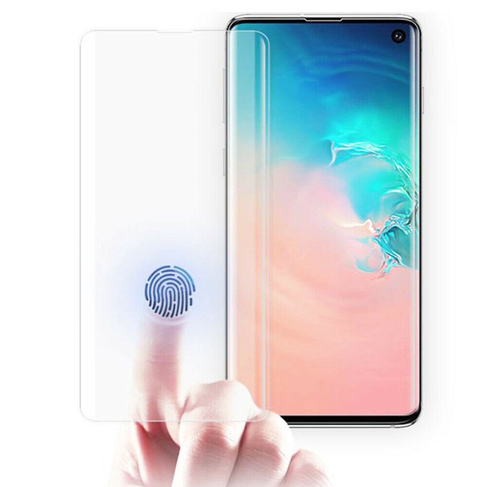 Mới Kính Cường Lực Cong 6D Bảo Vệ Toàn Màn Hình Cho Samsung S10 S10 S10e