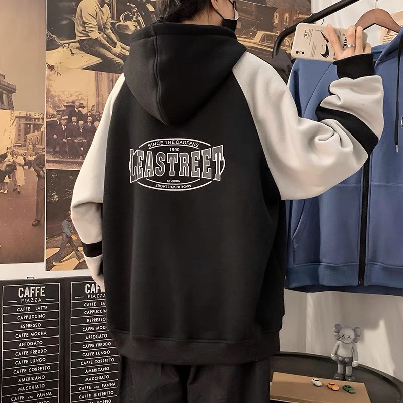 [HCM]ÁO KHOÁC HOODIE NAM DÂY KÉO THỜI TRANG FOM RỘNG CHỐNG NẮNG CHẤT CỦA ĐAM MÊ