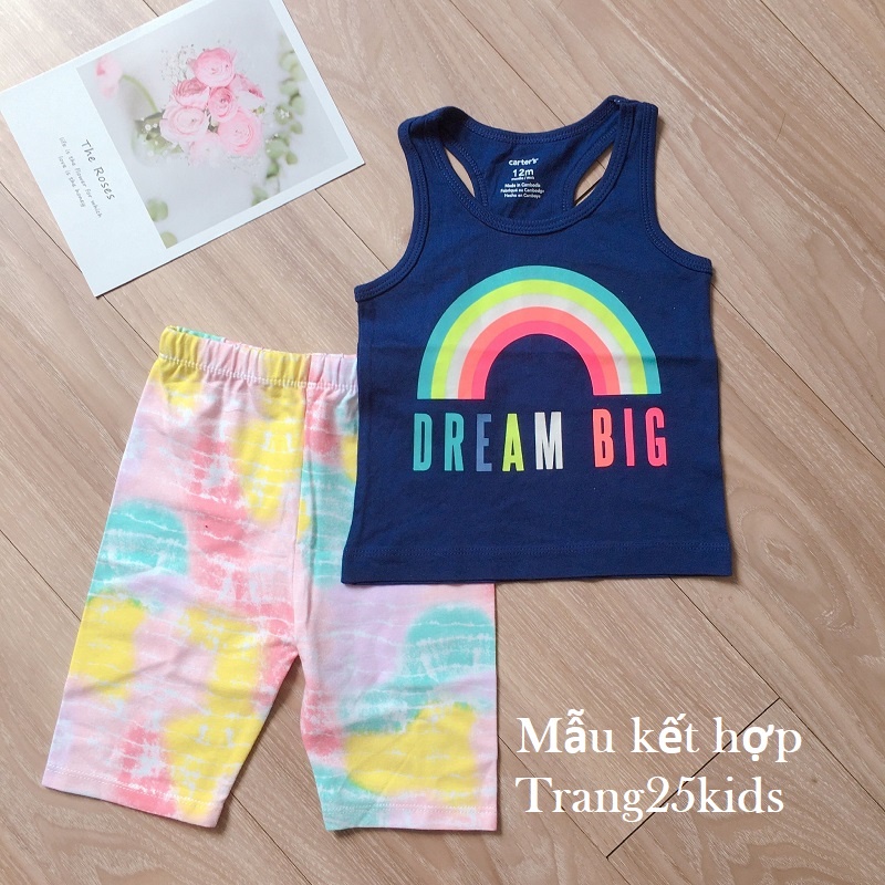 [Sale 30%)Quần Thun Bé Gái Form ôm , Vải xuất Dư đẹp , legging lửng Size 8kg-20kg