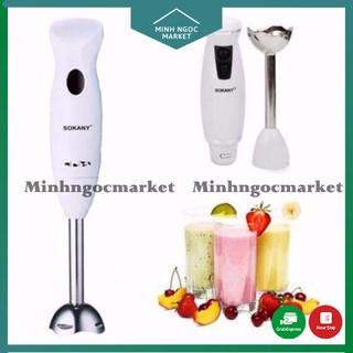 Máy xay sinh tố cầm tay Sokany đơn xay bột cho bé, xay thực phẩm đa năng