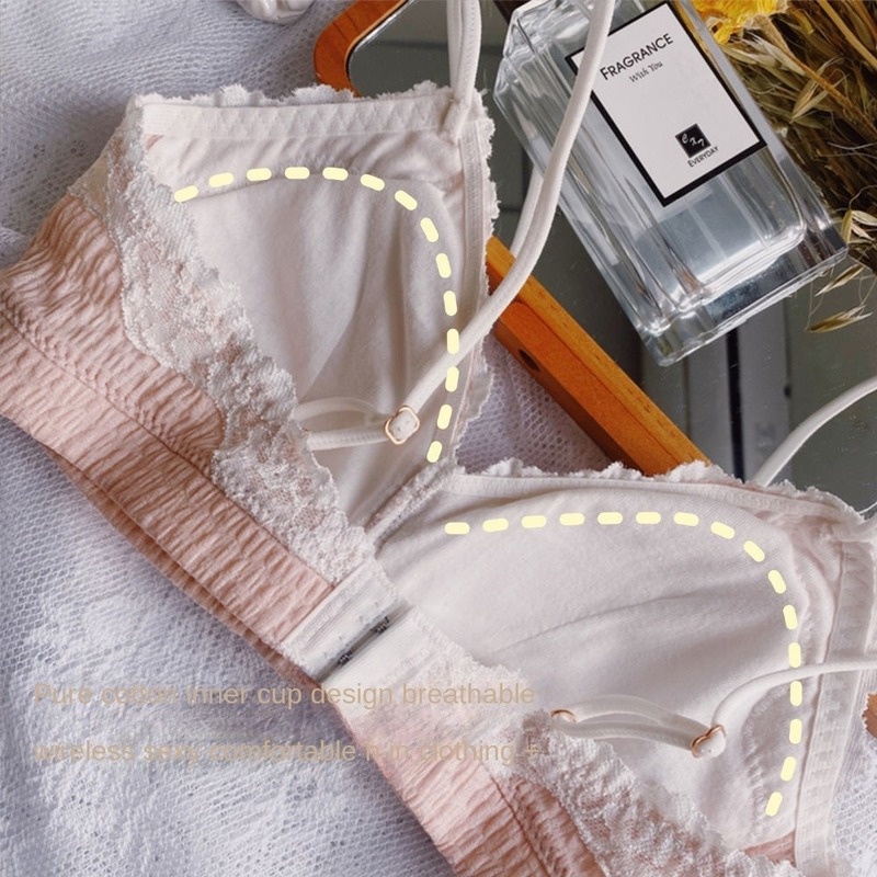 Áo lót Mỏng Không Gọng Màu Sắc Trơn Dành Cho Nữ