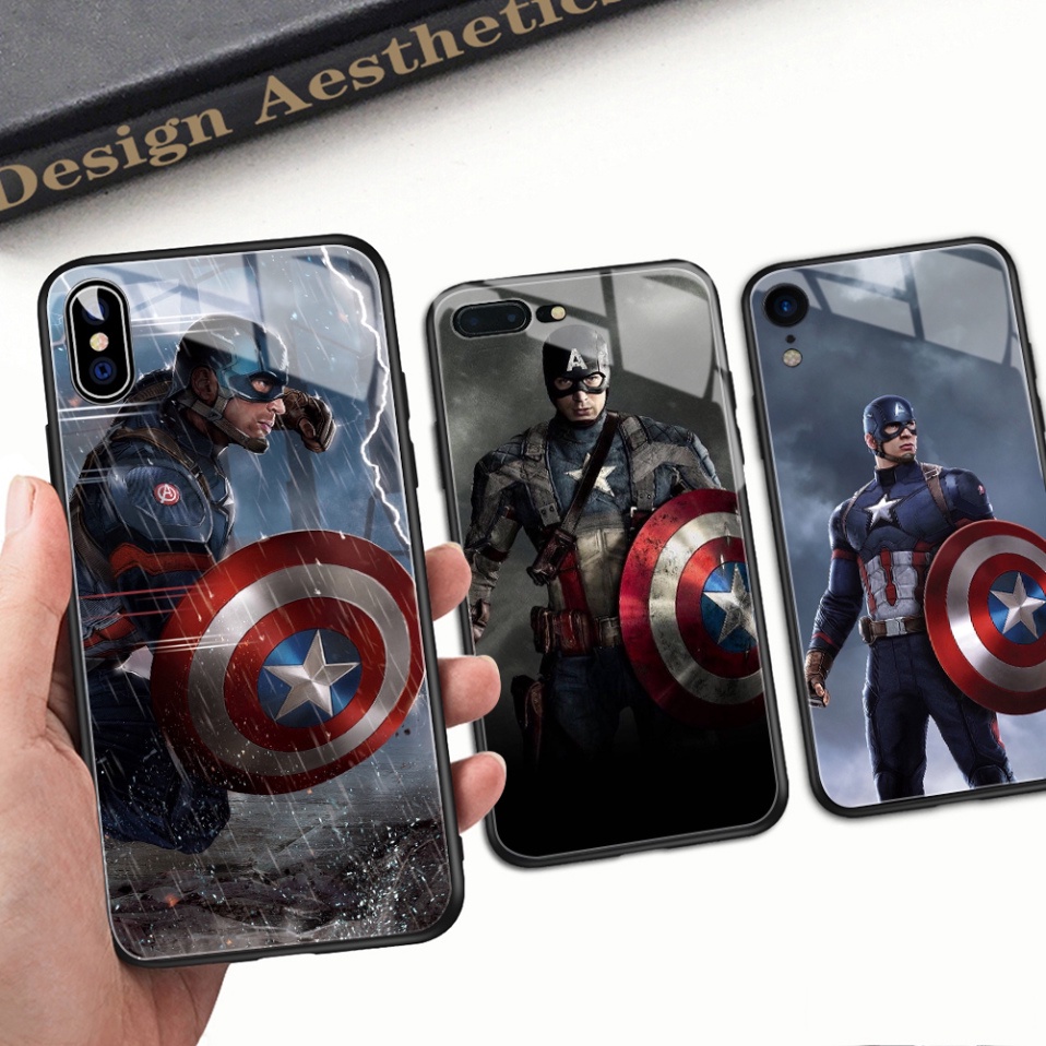 Ốp lưng iphone 6, 6s plus, 7 8 Plus, X, XS, XR, XSMAX, 11, 12 PROMAX Marvel CPKR2022