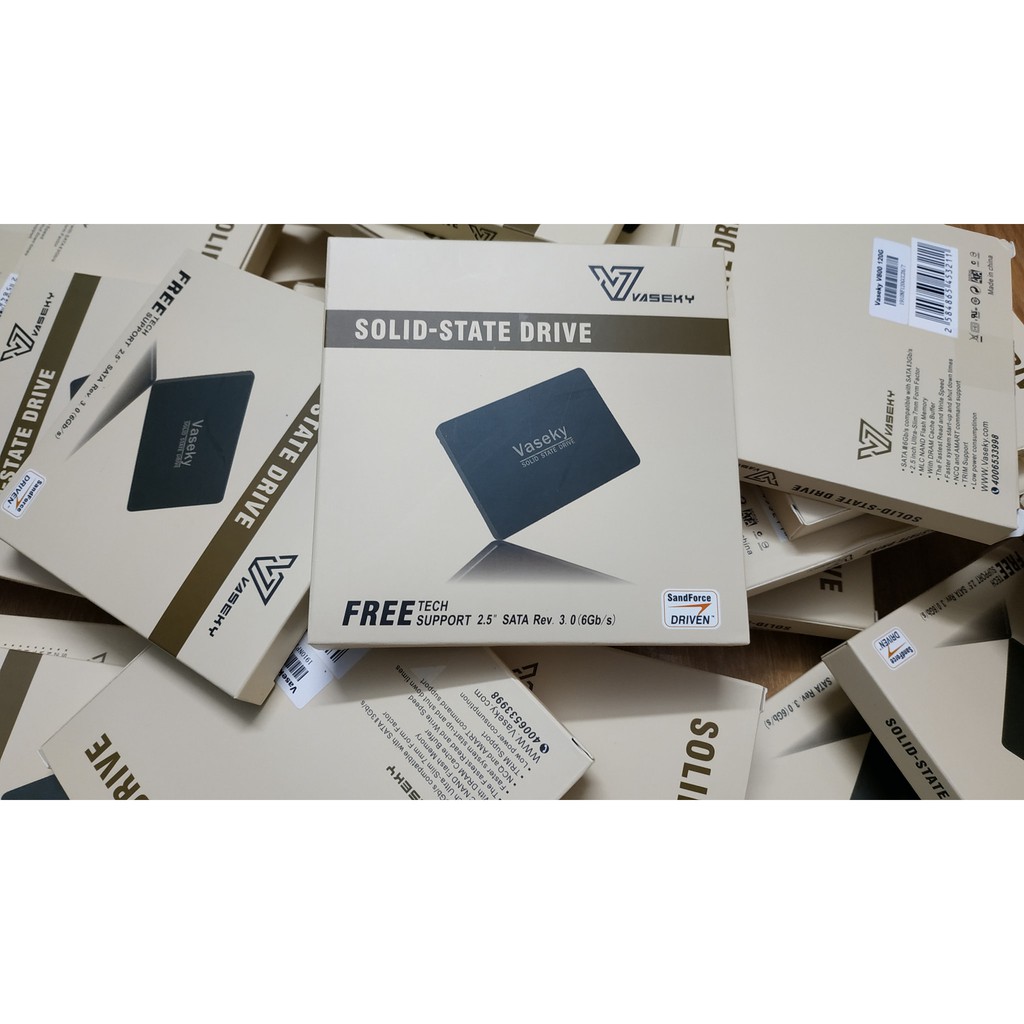 Ổ Cứng Thể rắn SSD VASEKY 120G New BH 36T Lỗi 1 đổi 1 | BigBuy360 - bigbuy360.vn