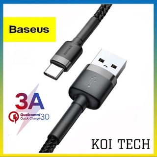 Dây sạc type c baseus cafule dài 3m 2m 1m 23cm cáp sạc usb typec sạc nhanh - koitech